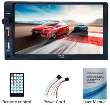 Car mp5 7020 2 DIN