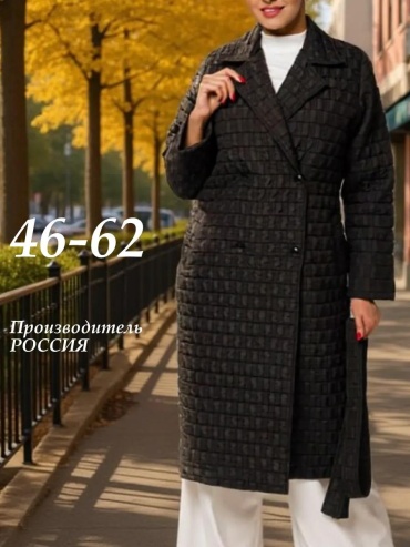 Пальто черный