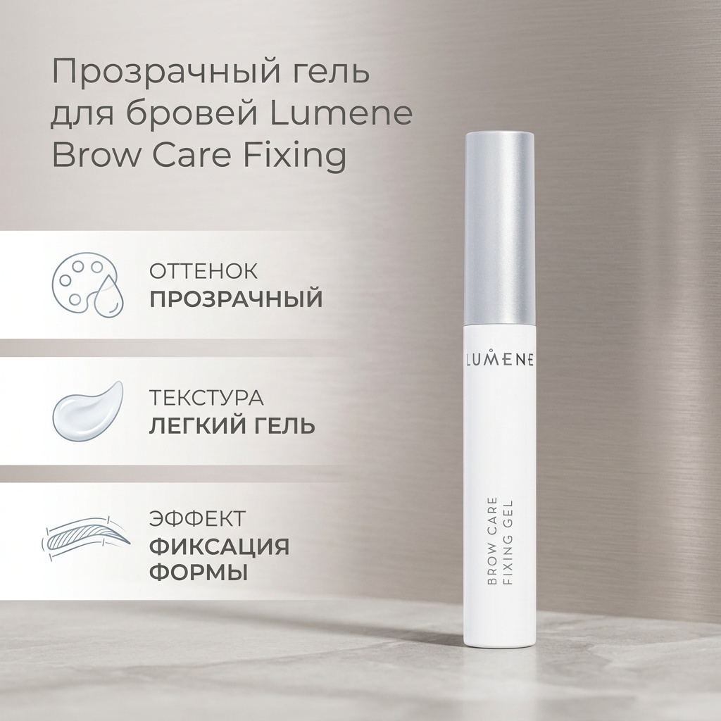 Lumene гель Brow Care Fixing прозрачный