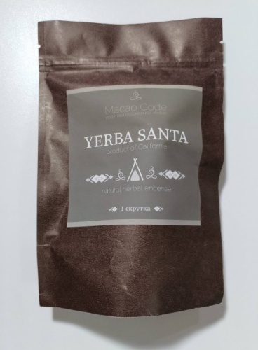 Macao Code благовония безосновные Yerba Santa 1 шт