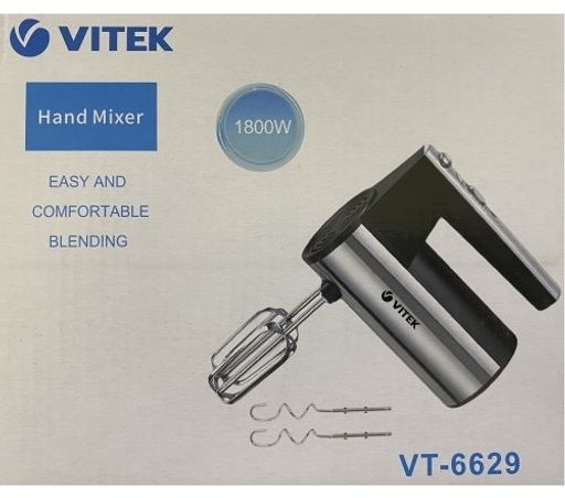 Миксер Vitek VT-6629 серебристый