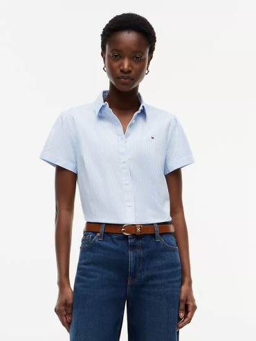 Рубашка Tommy Hilfiger голубой