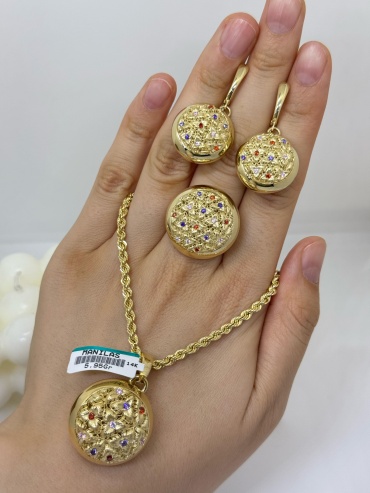 Sandu gold SG985142 вес 27.8 г золото, цирконий