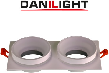 Встраиваемый светильник Danilight LED 20 Вт 200 - 240 В  DV362S-2W