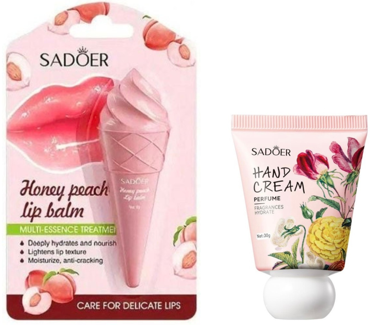 SADOER Peach Fragrances набор для тела для женщин