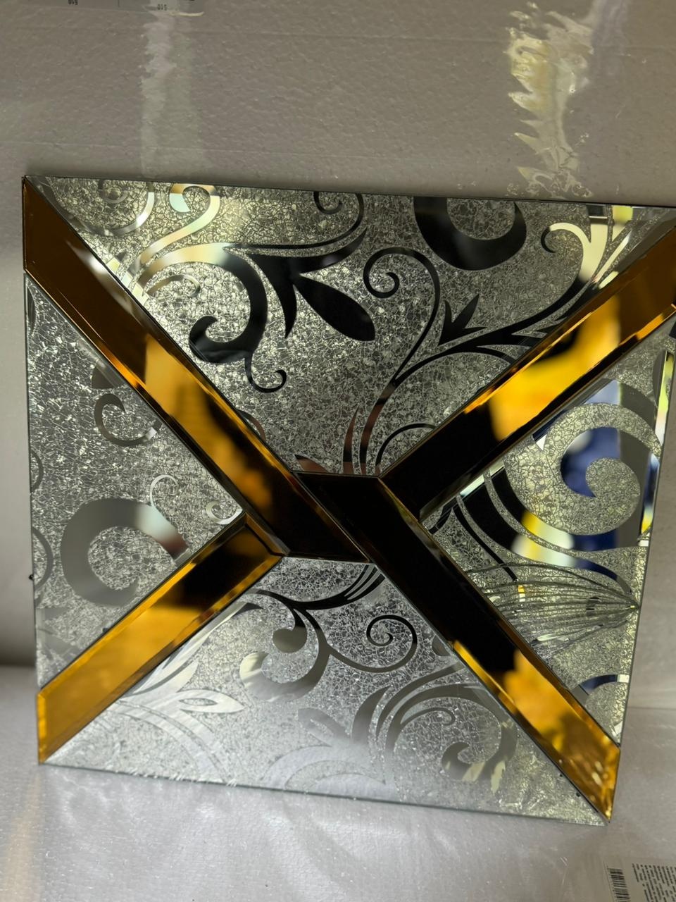Зеркальная плитка настенное 30x30 см