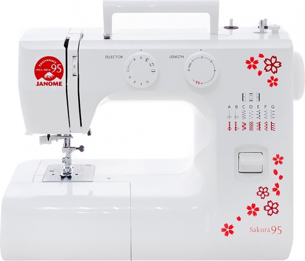Швейная машина Janome Sakura 95 белый