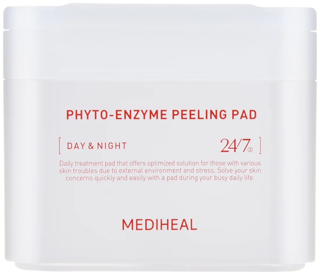 Патчи Mediheal тканевые Mediheal Phyto-Enzyme Peeling Pad осветляющие 100 шт