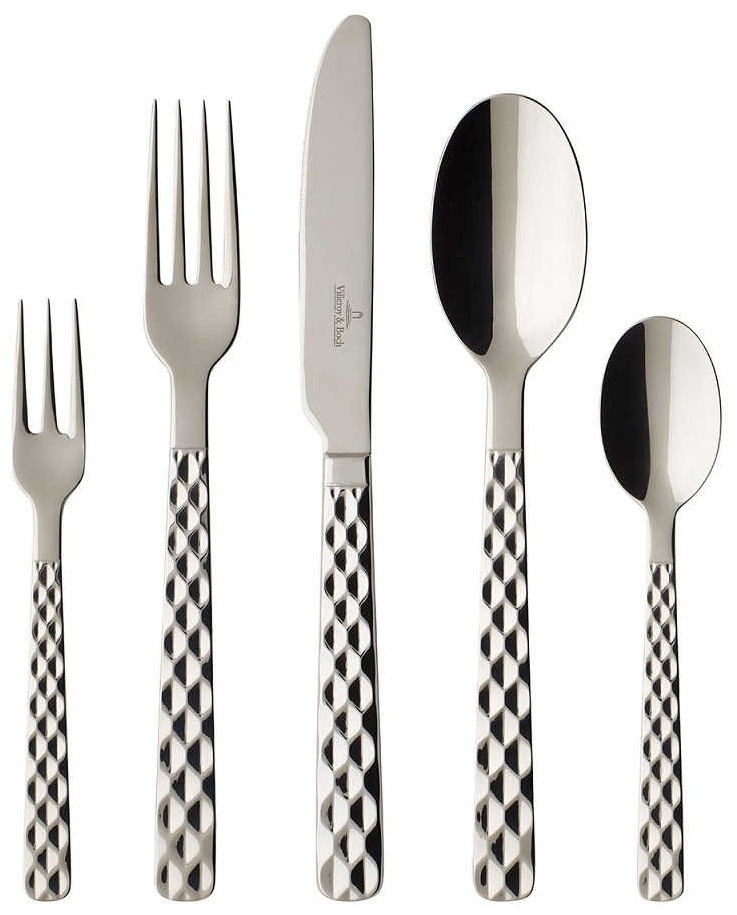 Набор столовых приборов Villeroy&Boch 30 шт, серебристый Besteck Boston Tafelbesteck