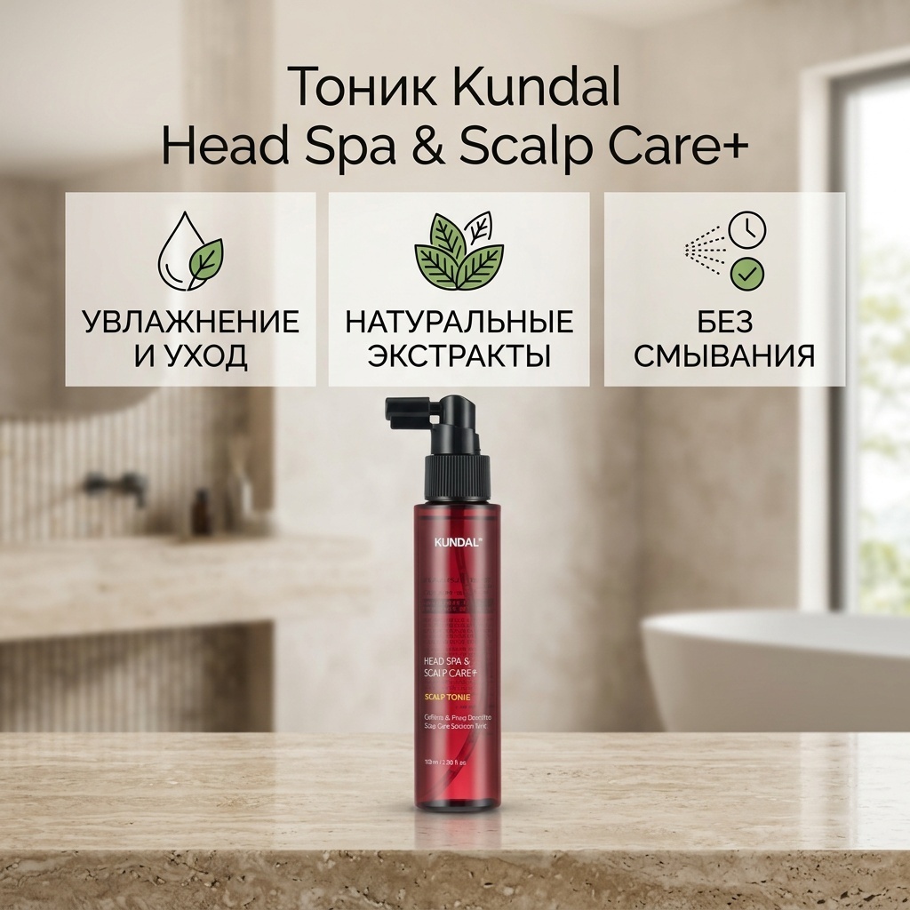 Kundal Head Spa Scalp Care+ тоник 100 мл