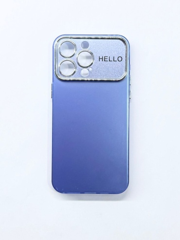 Чехол для Apple iPhone 15 Pro Max голубой