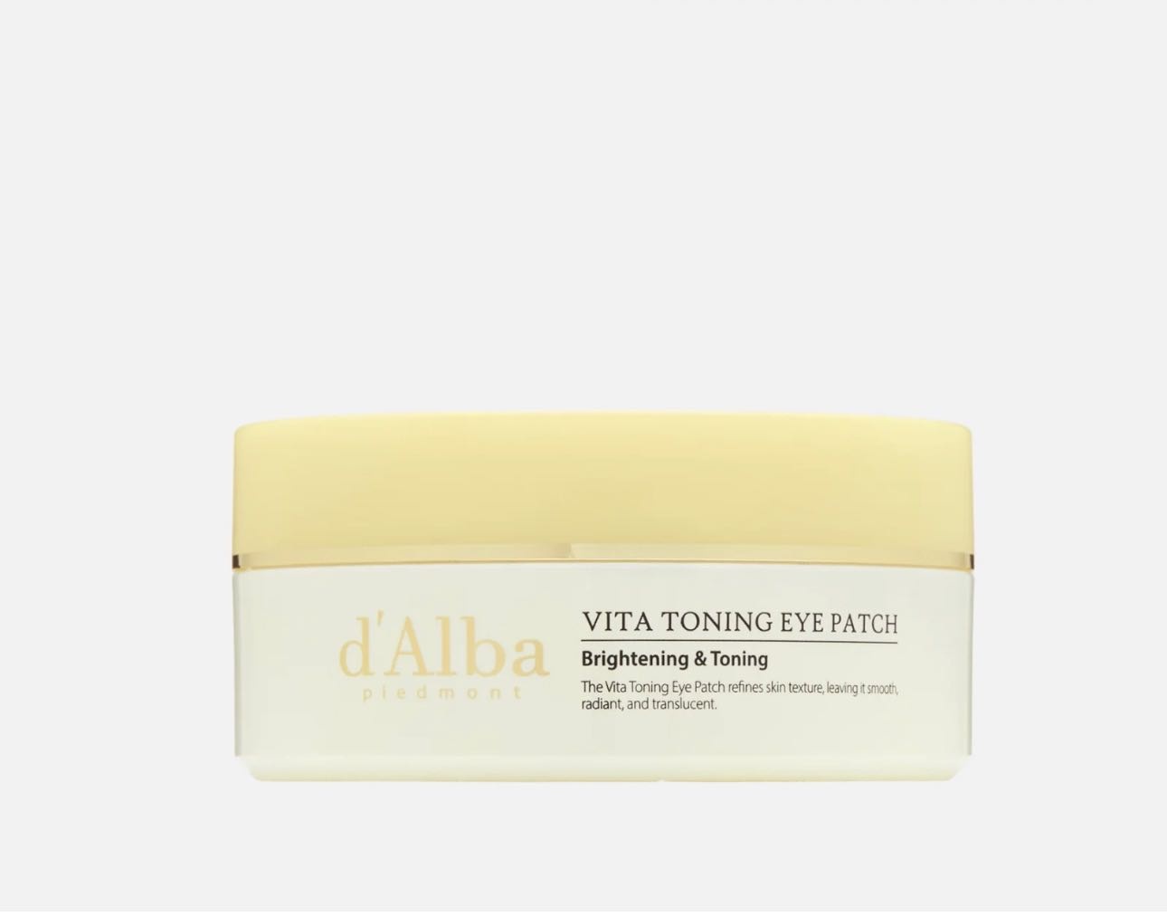 Патчи D’Alba гидрогелевые Vita toning eye patch осветляющие 60 шт