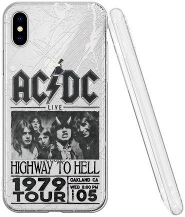 Чехол Mcover для Apple iPhone X, iPhone Xs рисунок
