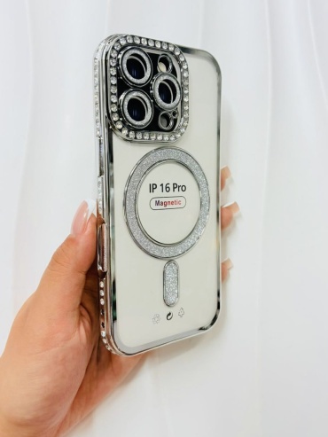 Чехол CASETiFY для Apple iPhone 16 Pro прозрачный