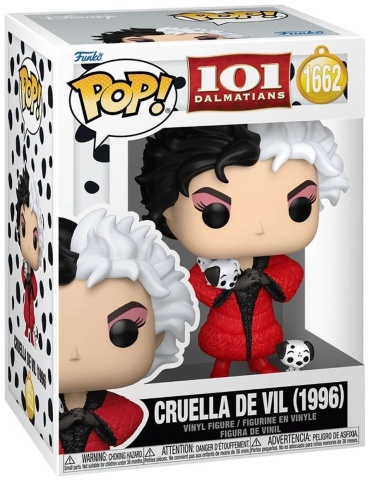 Funko POP! Disney 101 Dalmatians Cruella De Vil (1996) (1662) 10 см 2 шт
