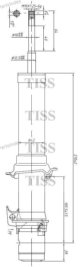 Амортизатор JD Амортизатор Подвески JAA0139