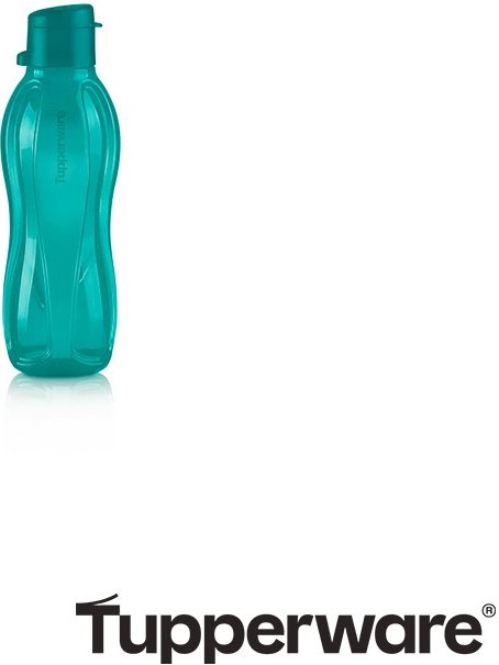 Бутылка Tupperware 0.5 л зеленый, флип-топ, полипропилен