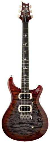 PRS Guitars электрогитара SE Custom 24-08 - Quilt package Charcoal Cherry Burst красный