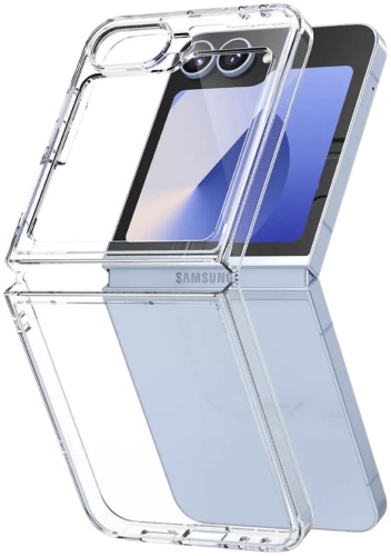 Чехол 7 Shop для Samsung Galaxy Z Flip7 FE прозрачный