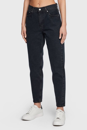 Джинсы джинсы-мом Calvin Klein Jeans черный