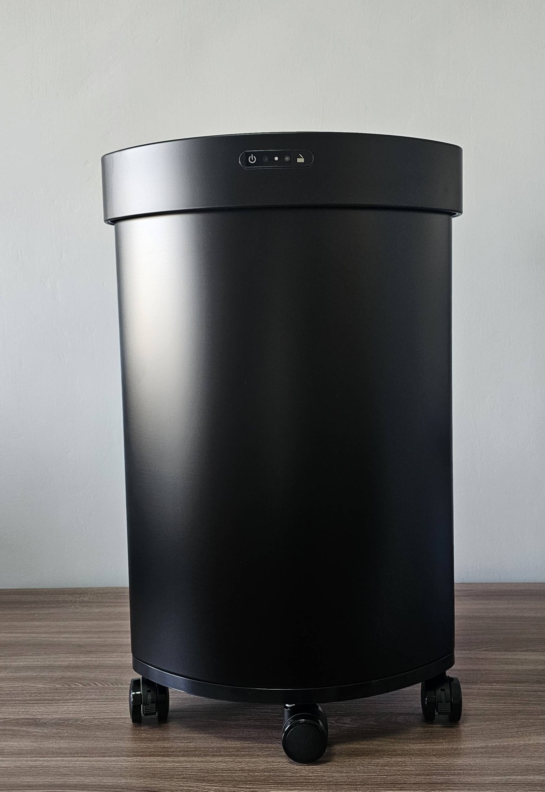 Мусорное ведро с крышкой ZW-W black 42 л