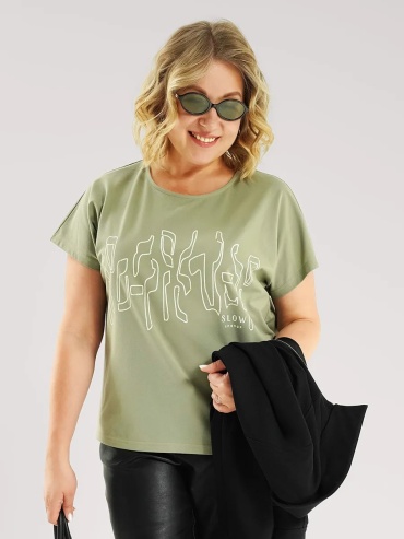 Футболка CLEVER WEAR зеленый