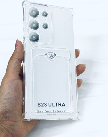 Чехол CASETiFY для Samsung Galaxy S23 Ultra прозрачный