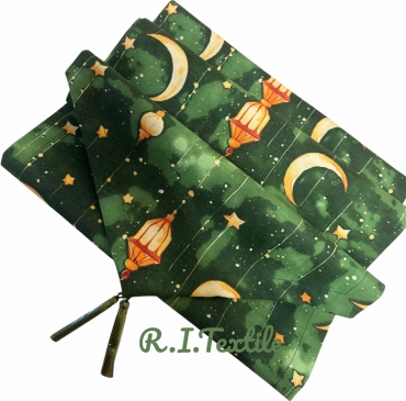 Дорожка на стол R.I.Textile 200x40 см, полиэстер, хлопок, дак, 1 шт