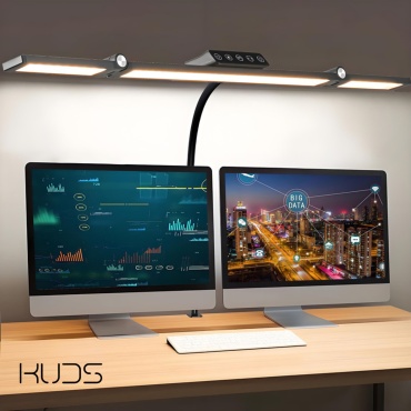 Настольная лампа KUDS SmartVision без цоколя, 24 Вт, пластик, металл