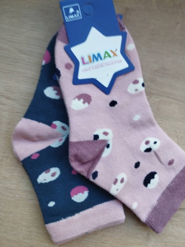 Носки LIMAX 36.DB2052-01 2 пары розовый 2-4 года
