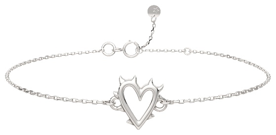 Lucente Silver ZO-0650385_18 длина 18 см, вес 1.32 г серебро, плетение фантазийное