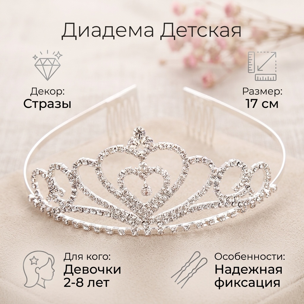 Диадема 1 шт