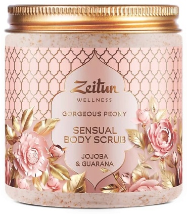 Zeitun скраб Скраб для тела Gorgeous Peony Sensual Body Scrub для тела 250 мл
