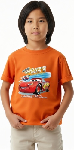 Футболка Рисунок McQueen оранжевый