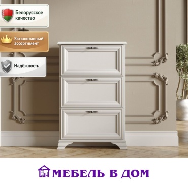 Тумба для обуви Мебель в Дом KENTAKI 80x19.5x123 см, ЛДСП, МДФ