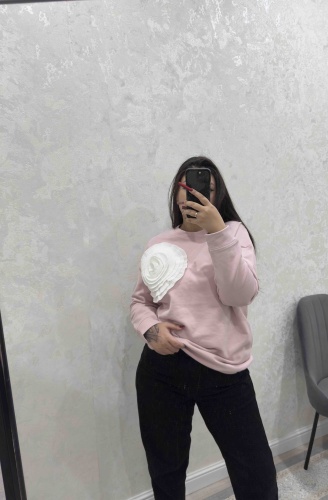 Свитшот Karasoy пудра