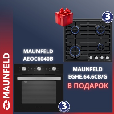 MAUNFELD AEOC6040B +EGHE.64.6CB/G черный