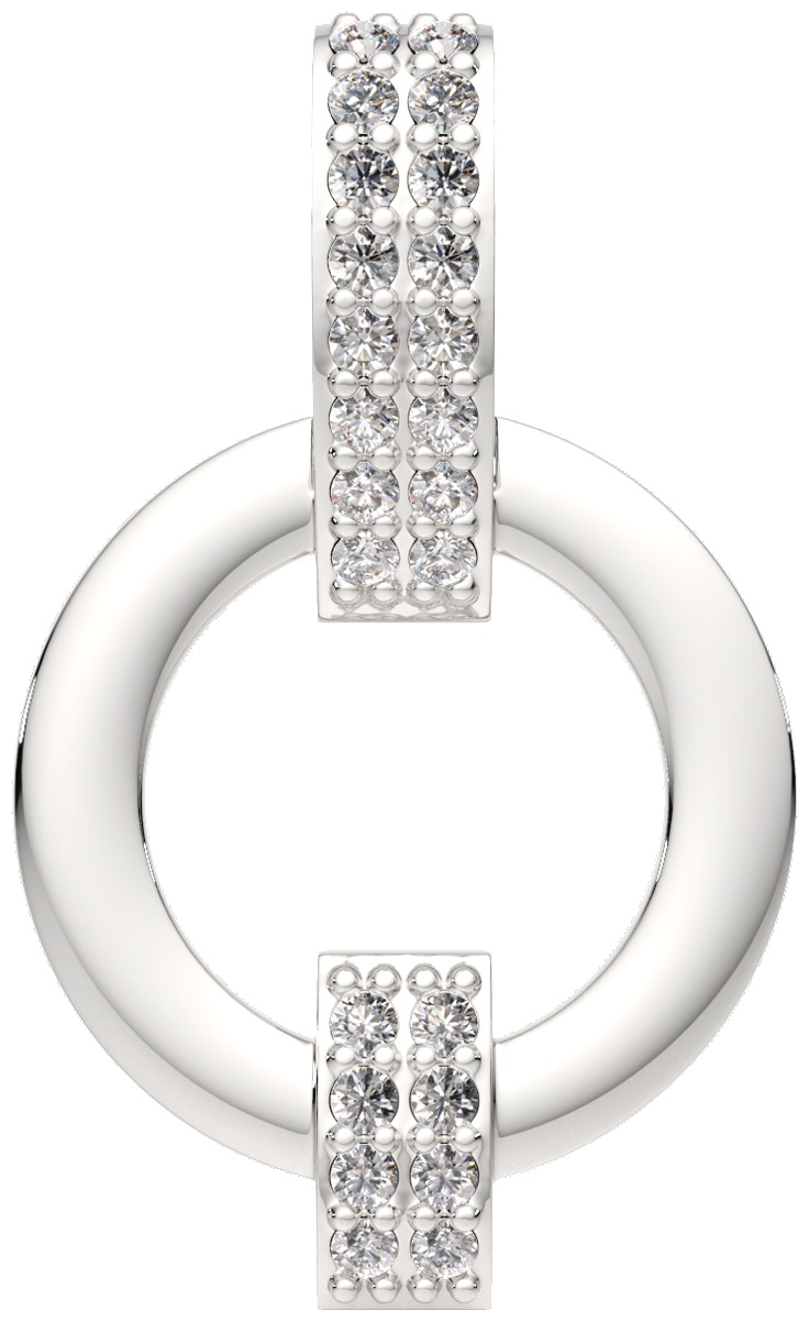 Подвеска Lucente Silver ZO-04401853 вес 0.83 г серебро, фианит