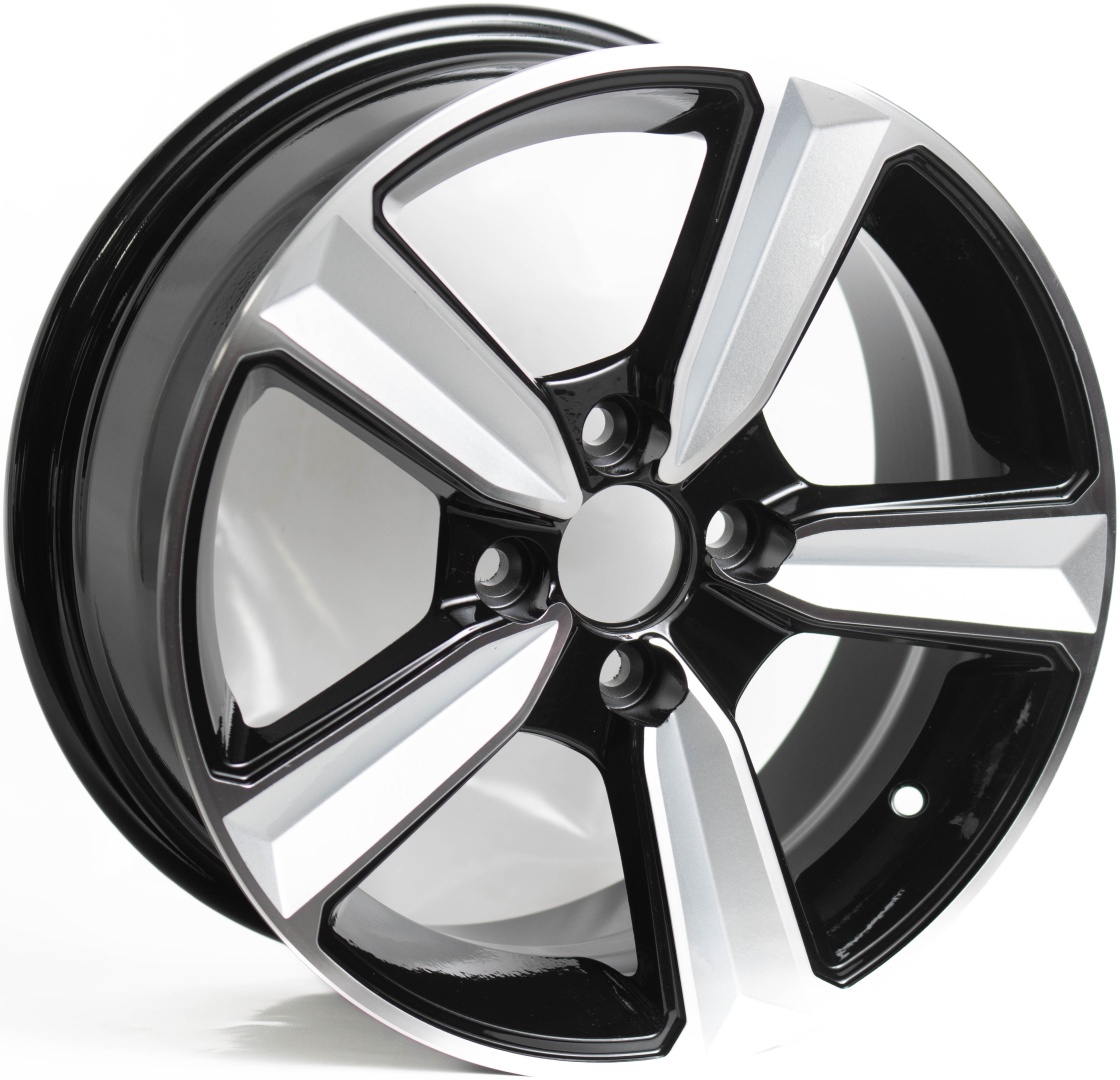 Kipardo FBX057-6 7x16/5x112 D66.5 ET30 4 диска черный, серебристый