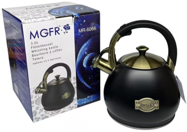 MGFR чайник MR-6066 MR-6066 3 л, металл