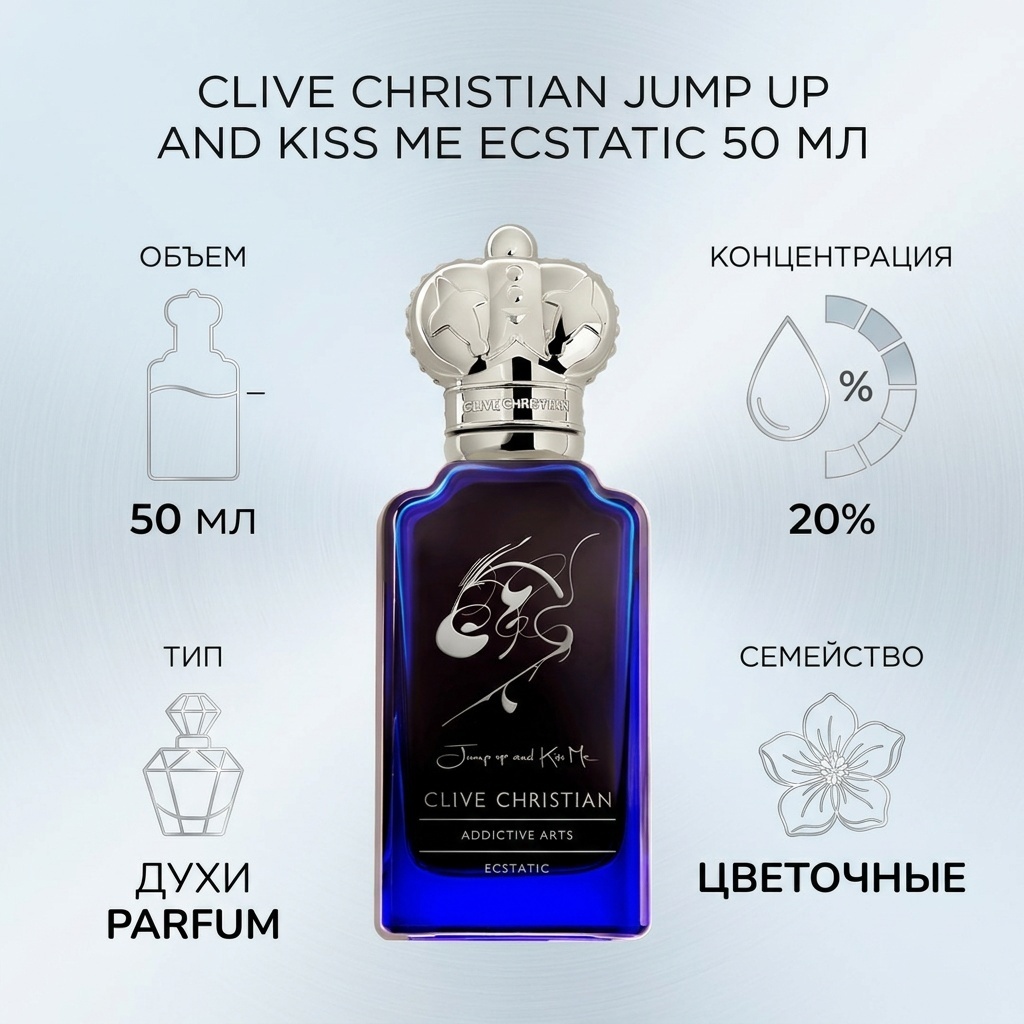 Clive Christian Jump Up And Kiss Me Ecstatic духи PARFUM 50 мл, для женщин