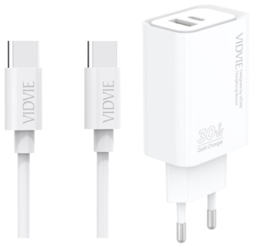 Vidvie PLE282TT USB Type-C, USB 20 Вт белый
