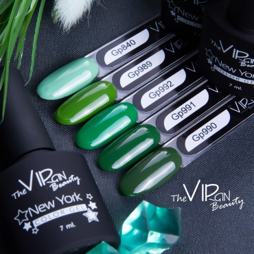The Virgin Beauty гель-лак Green Green глянцевое 7 мл