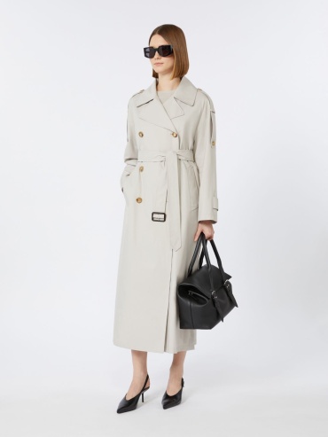 Тренчкот Max Mara светло-серый