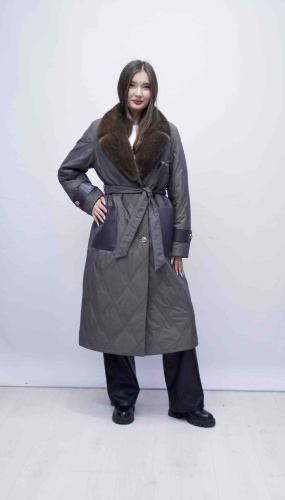 Зимняя куртка MaxMara фиолетовый