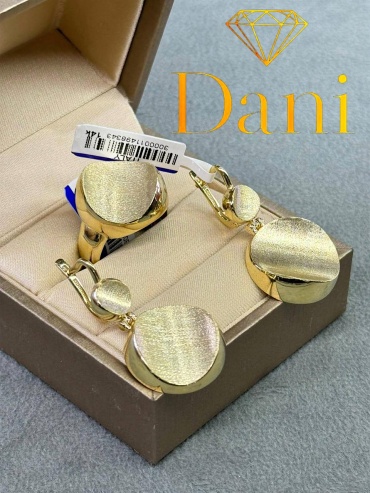 Dani DANI-KMP-1503 вес 10.13 г золото, без вставок
