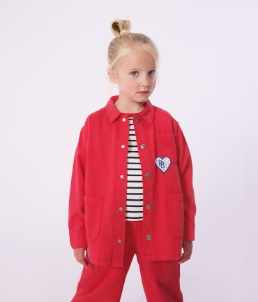 Рубашка Petit Bateau красный