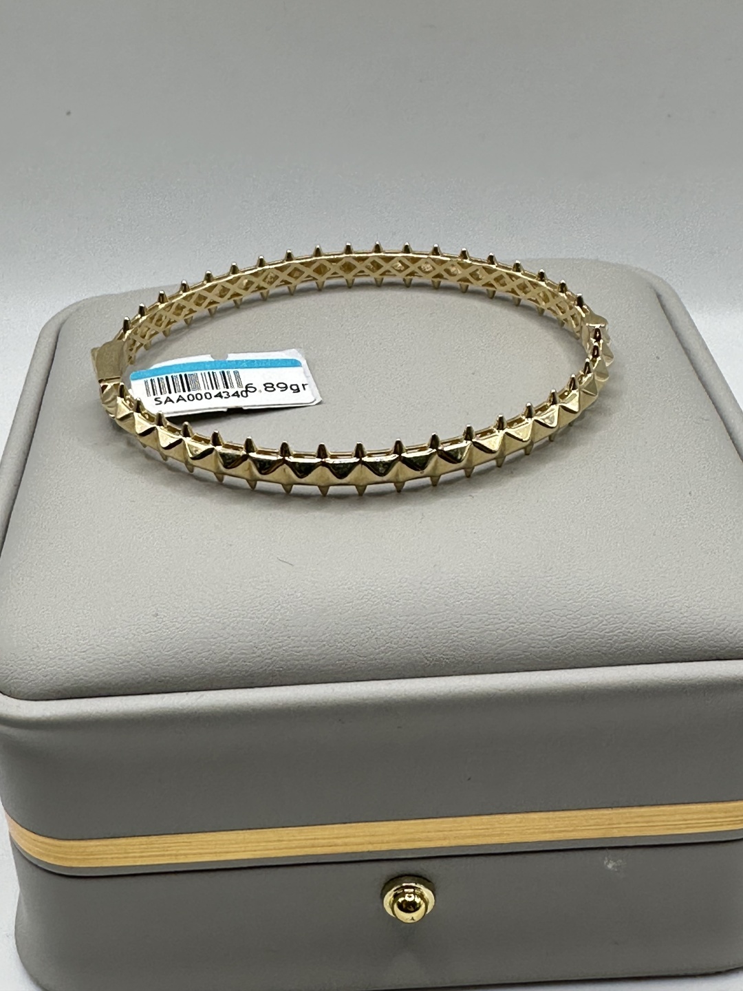 Italy Gold SAA0004340 длина 18 см, вес 6.89 г золото, плетение отсутствует