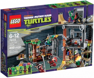 Конструктор LEGO Ninja Turtles 79103, деталей 488 шт