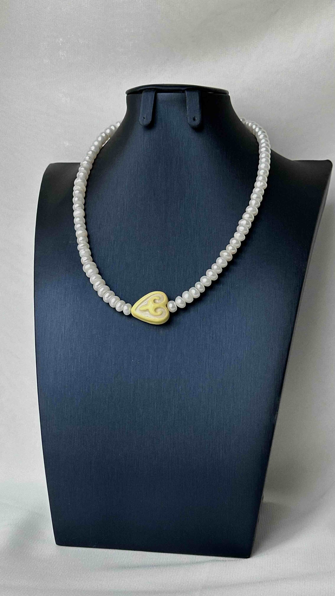 Чокер THE BEAD длина 40 см жемчуг керамика